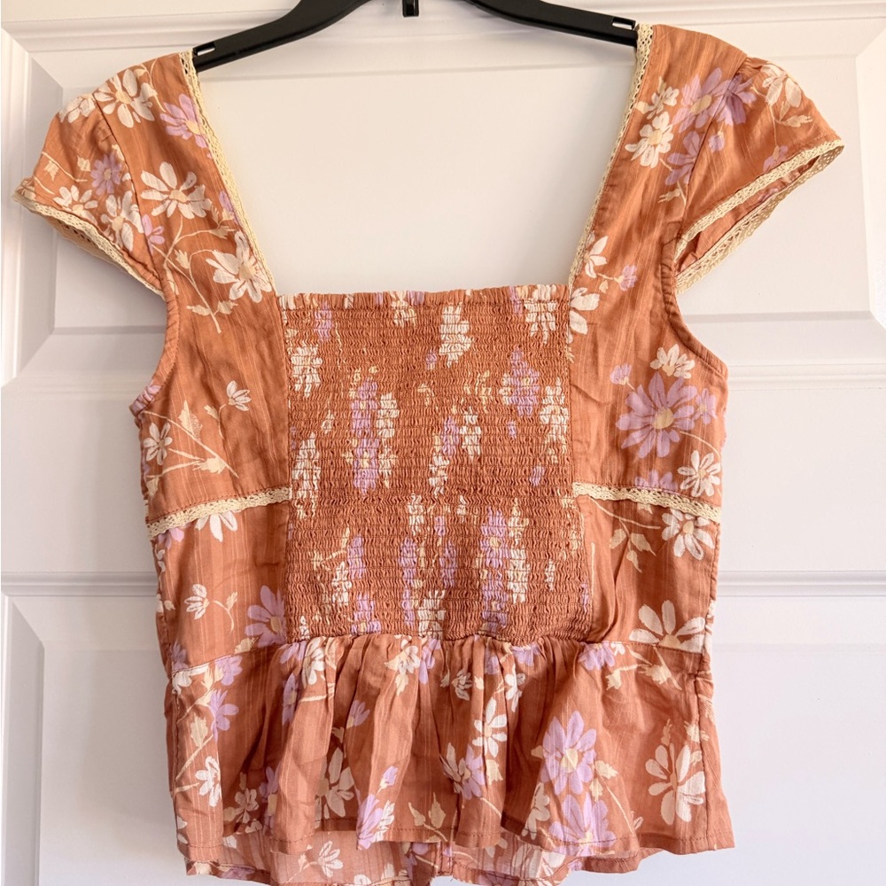 Free People Call Me Baby Blouse NWT - Picture 8 of 9
